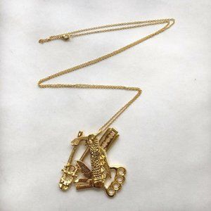 Obey Jewelry "Urban Tools" Necklace Gold